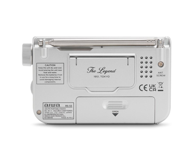 AIWA RS-55 Srebrny - 1376226 - zdjęcie 6